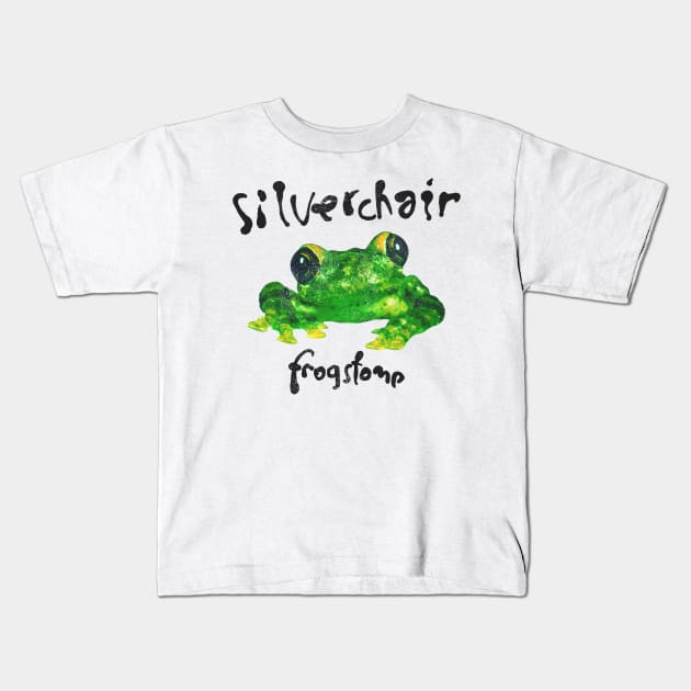 Frogstomp Kids T-Shirt by mirgasuga